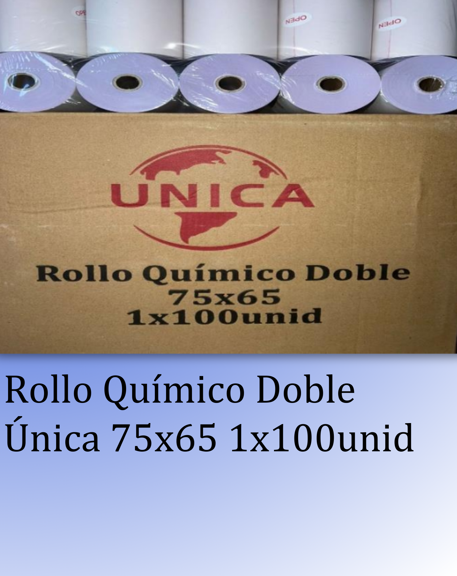 Rollo quimico doble