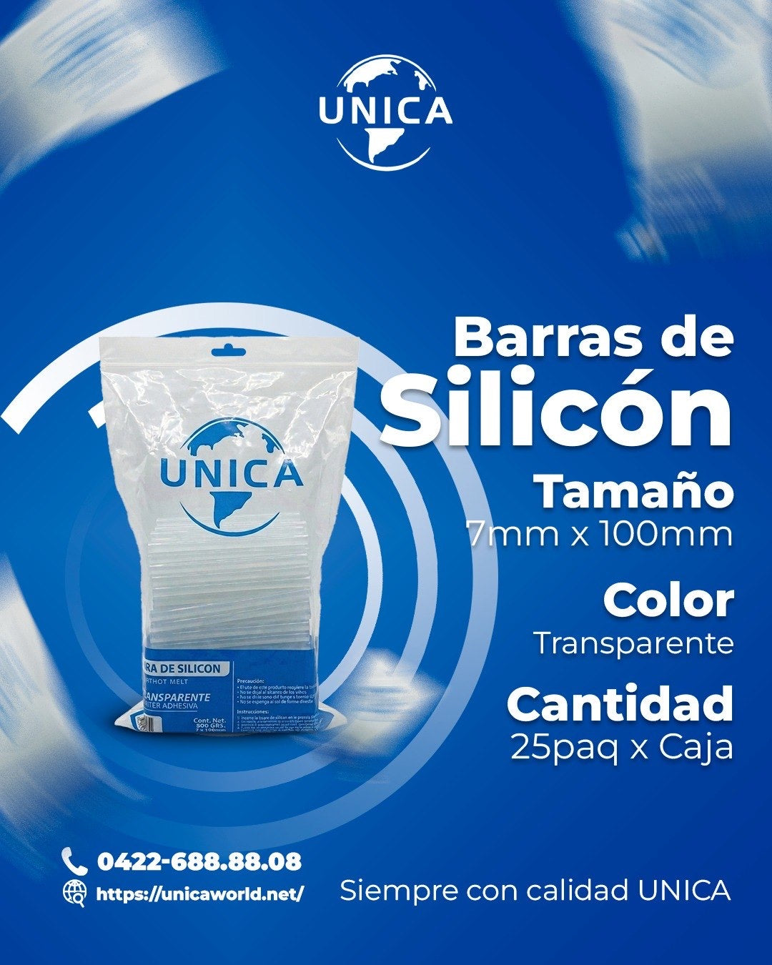 Barra de silicón