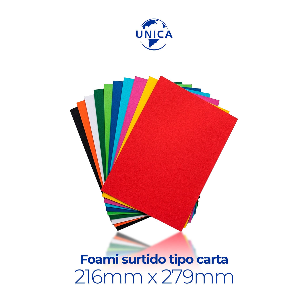 Foami surtido carta