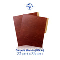Carpeta marron