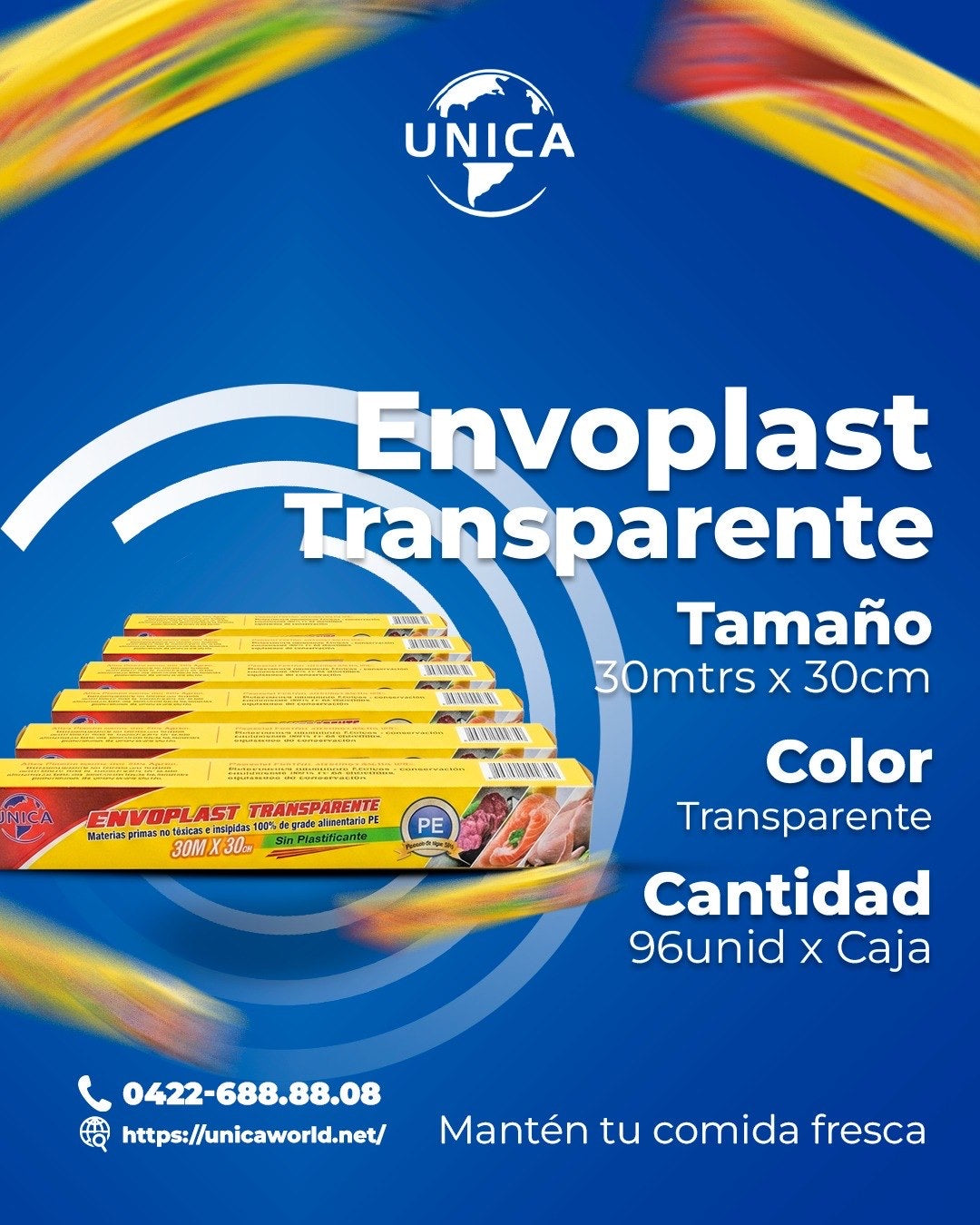 Envoplast transparente