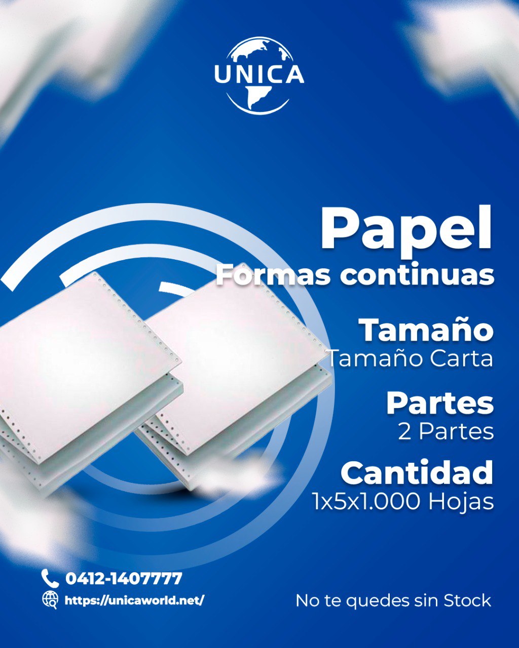 Papel de forma continua