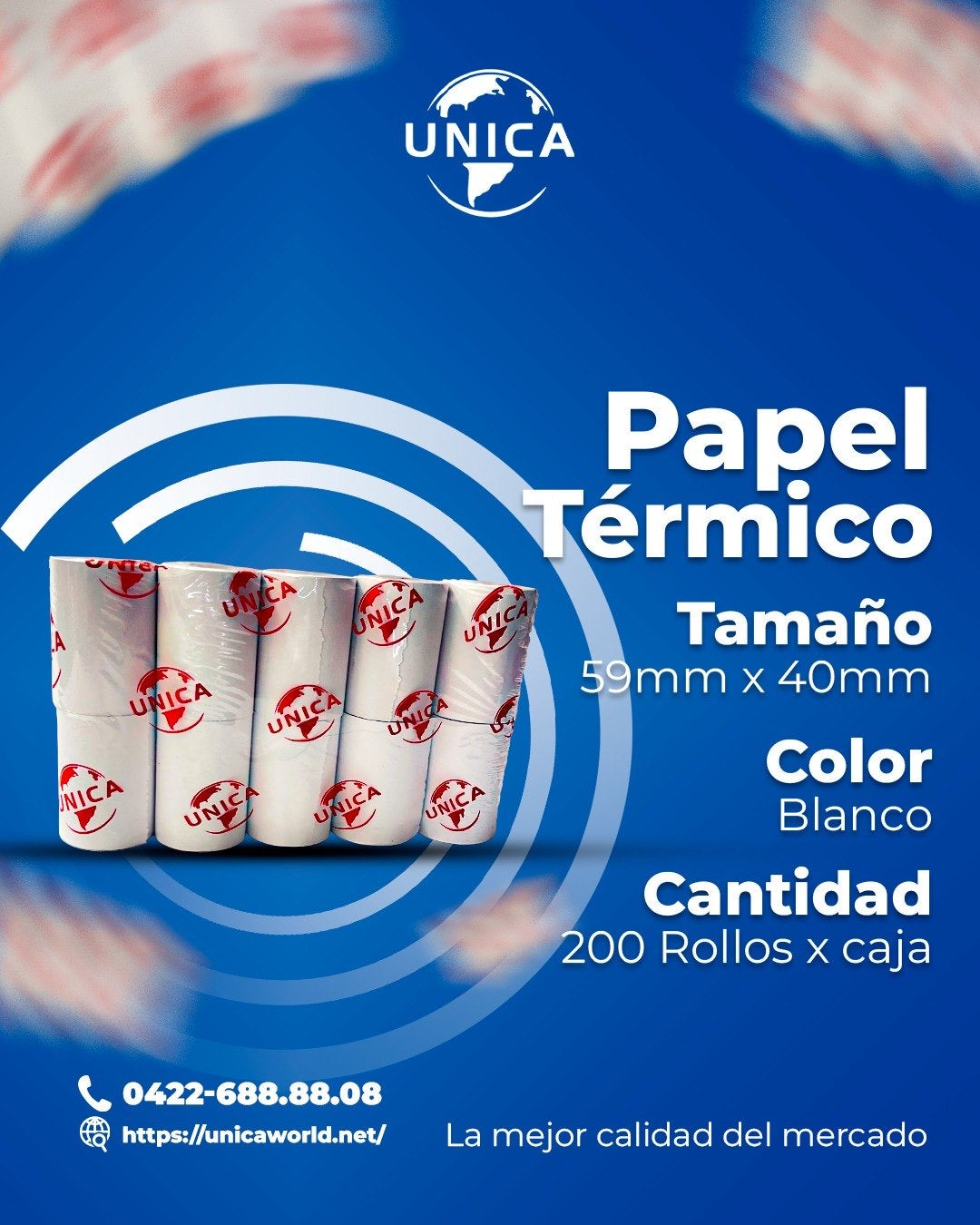 Rollo termico unica