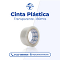 Cinta adhesiva transparente