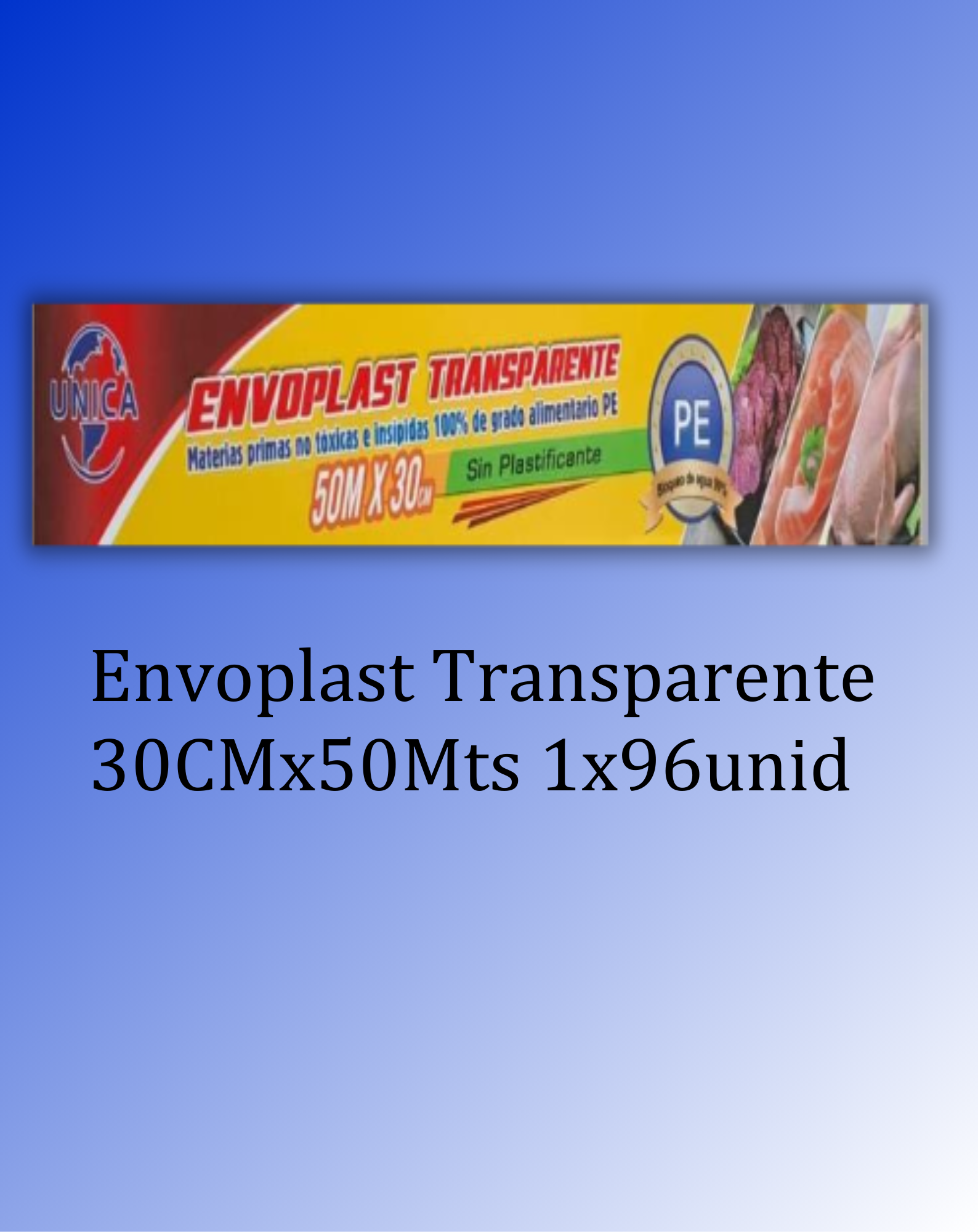 Envoplast transparente