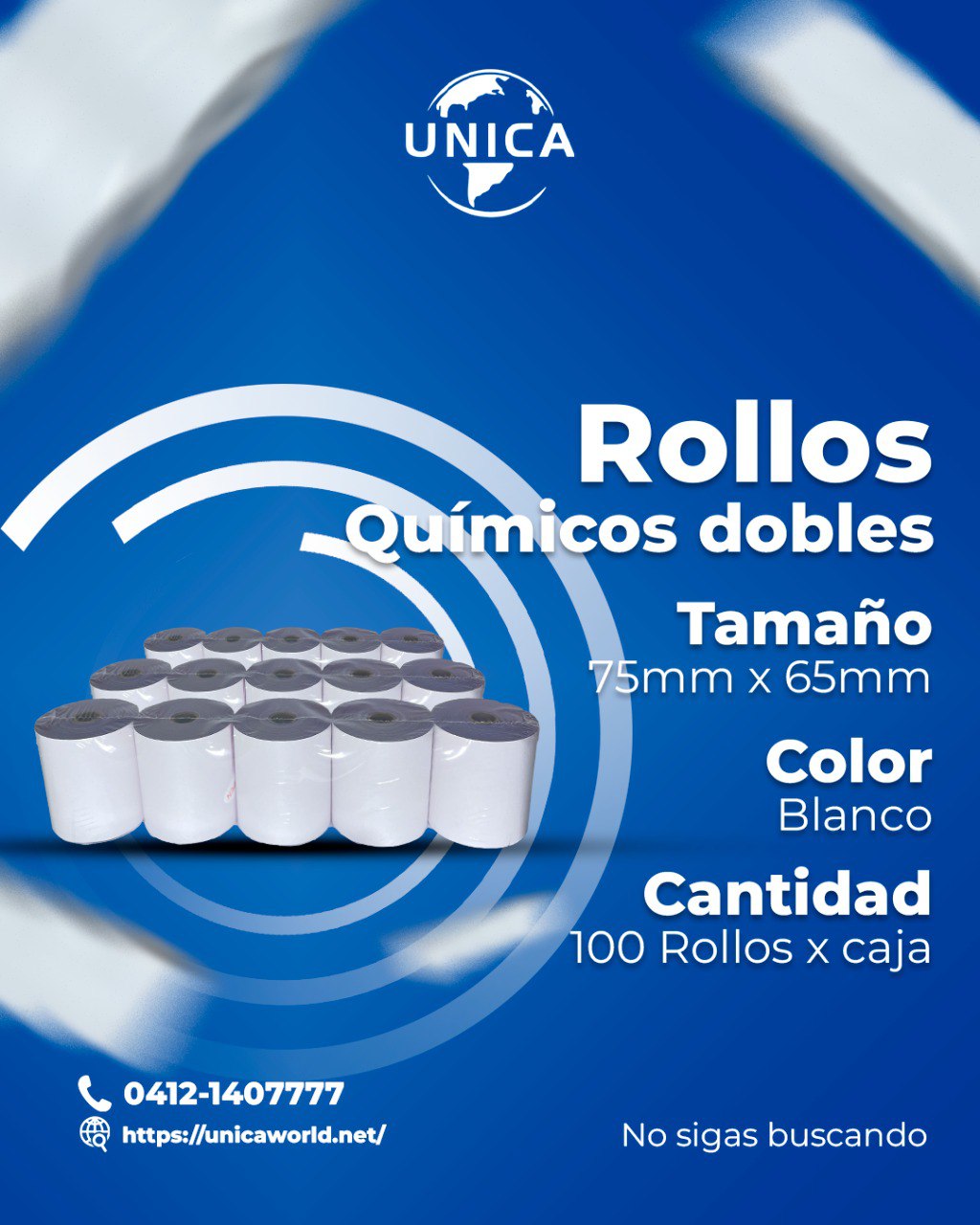 Rollo quimico doble