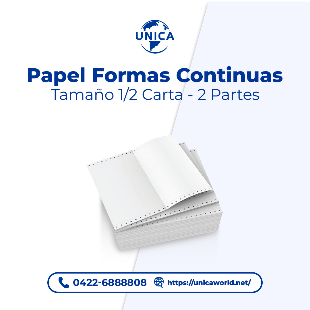 Papel de forma continua