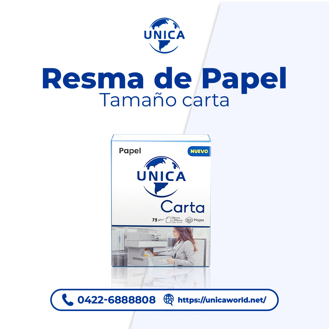 Resma de hojas carta